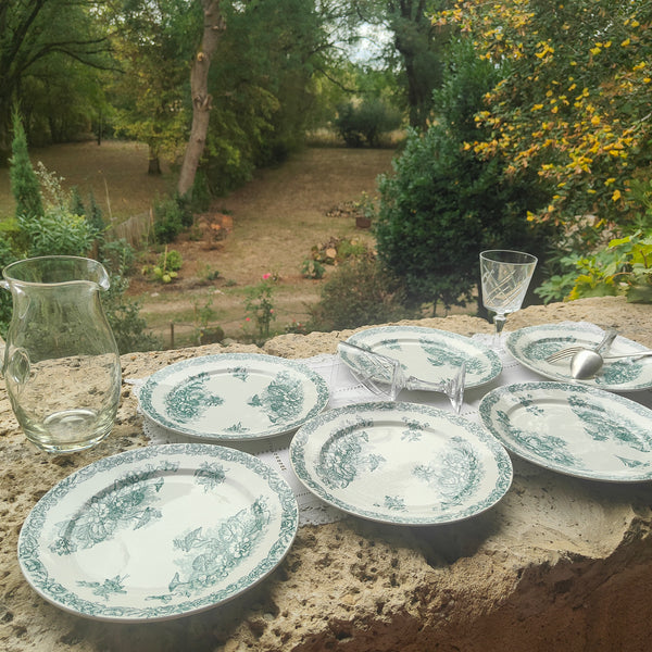 Assiette plate Pexonne