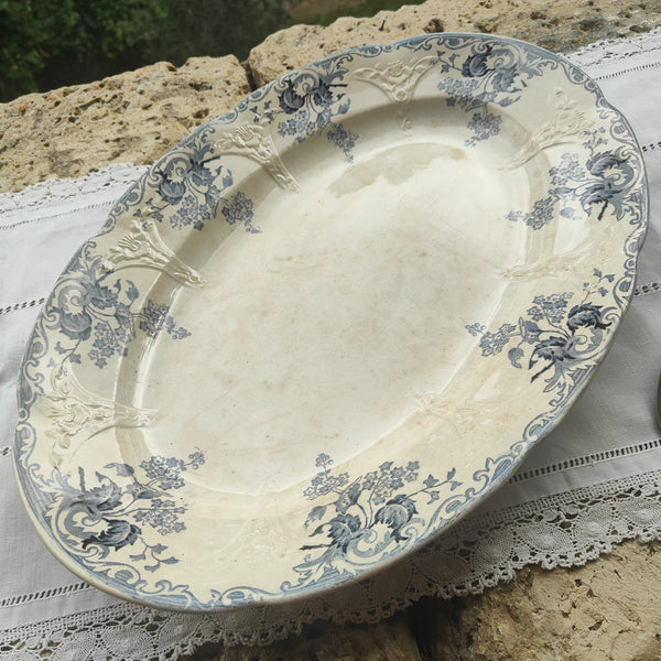 Grand plat Longwy