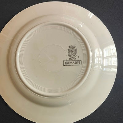 Assiettes  anciennes  Sarreguemine et Digoin