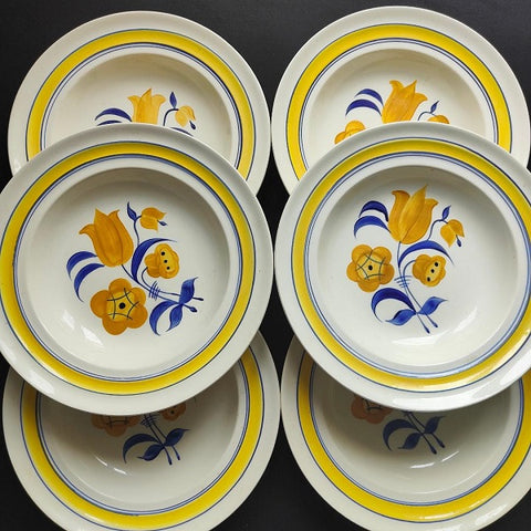 Boch_Freres_Keramis_BFK_made_in_belgium_assiettes_creuses_the_collected_past