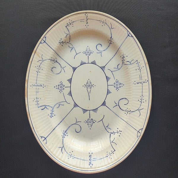 Boch_freres_la_louviere_copenhague_plat_ovale_the_collected_past