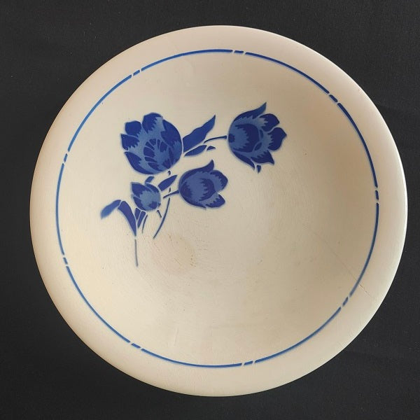 Grand plat 1930 Moulin des Loups – F 3183 – L'Heure Bleue Antiques Grand plat 1930 Moulin des Loups – F 3183 – L'Heure Bleue Antiques