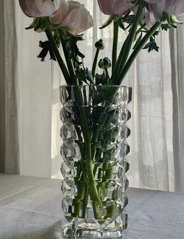Grand vase en verre 1970