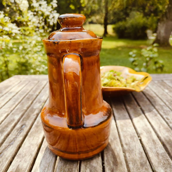 Cafetière vintage en céramique