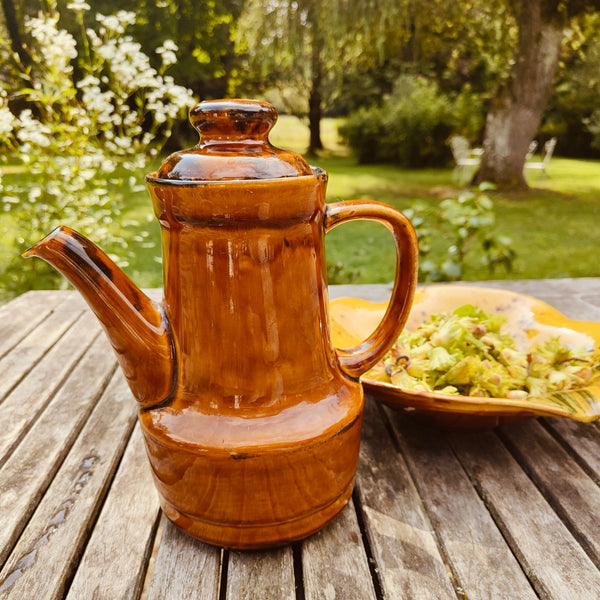 Cafetière vintage en céramique