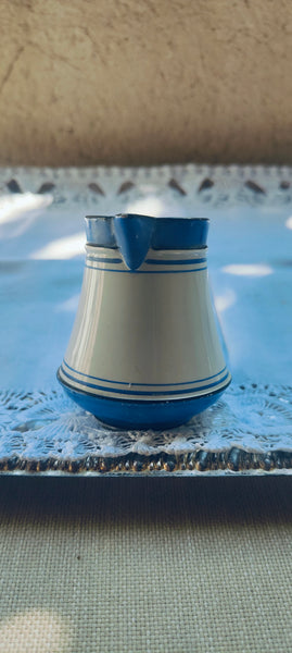 Série de pots à lait et crème Creil et Montereau