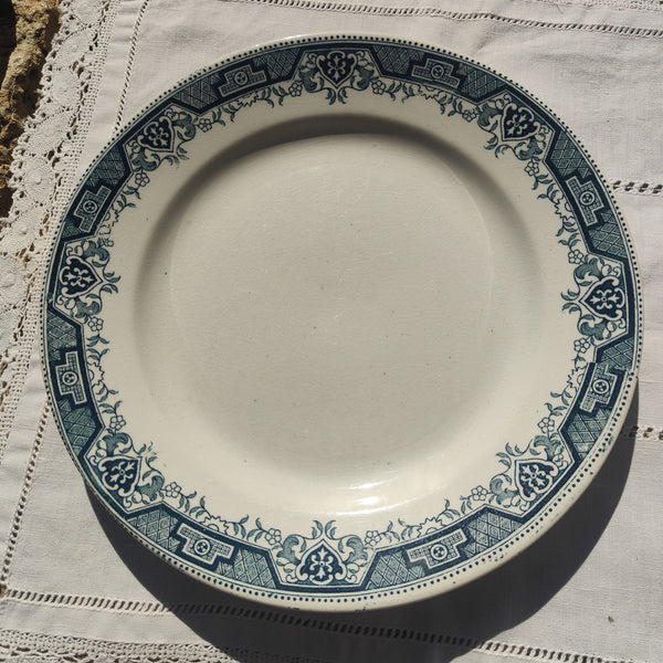 6 assiettes en terre de fer Moulin des Loups Hamage