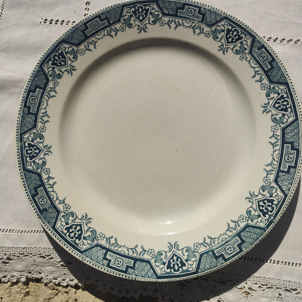 6 assiettes en terre de fer Moulin des Loups Hamage