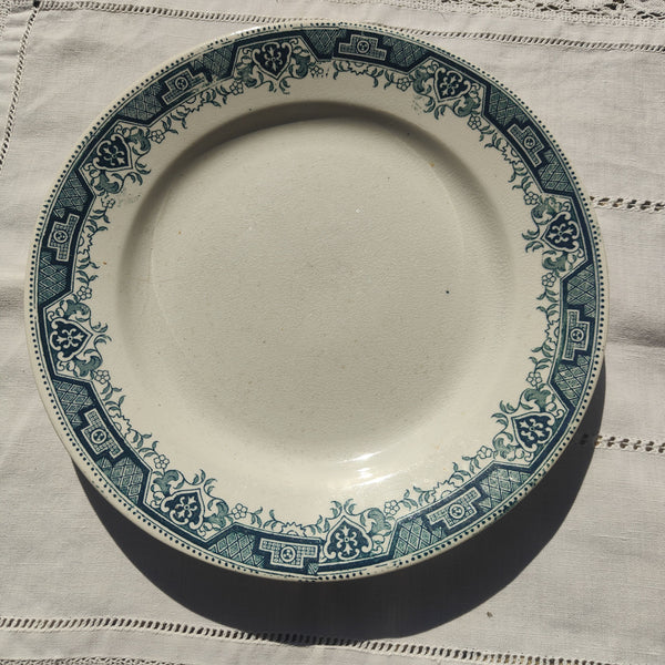 6 assiettes en terre de fer Moulin des Loups Hamage