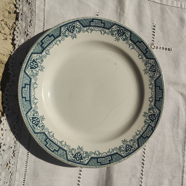6 assiettes en terre de fer Moulin des Loups Hamage