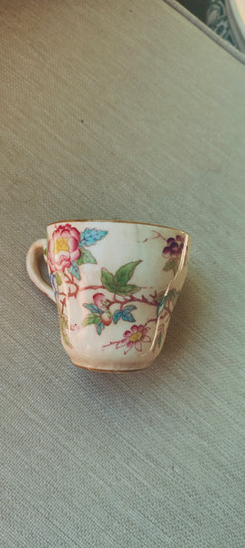 Tasse et soucoupe Sarreguemines Minton