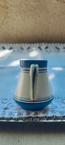 Série de pots à lait et crème Creil et Montereau