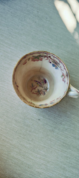 Tasse et soucoupe Sarreguemines Minton