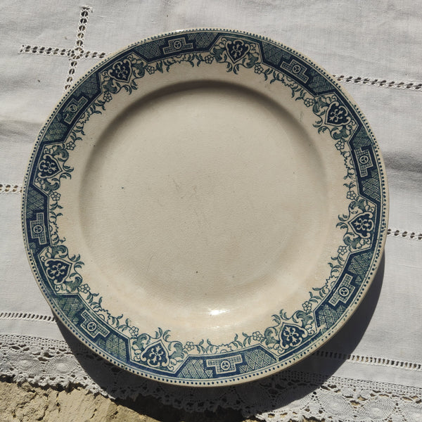 6 assiettes en terre de fer Moulin des Loups Hamage