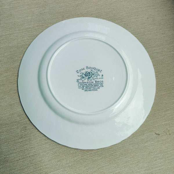 Assiette plate en porcelaine Johnson Bros