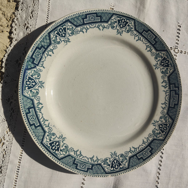 6 assiettes en terre de fer Moulin des Loups Hamage