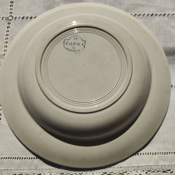 Assiette en terre de fer Pexonne