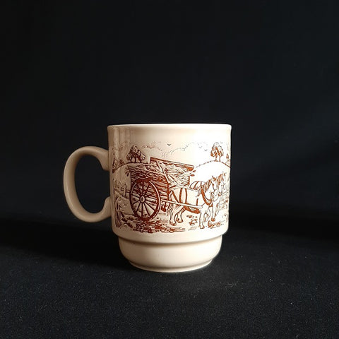 Mugs anciens en céramique anglaise kilncraft