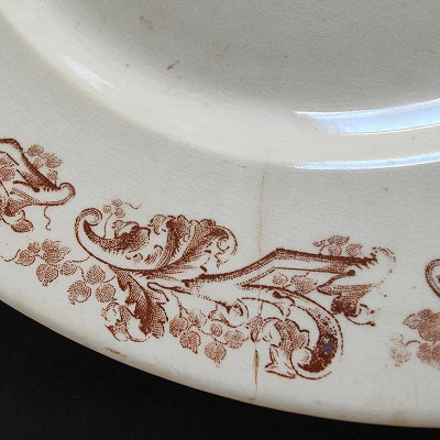 Longwy- Ironstone dish 