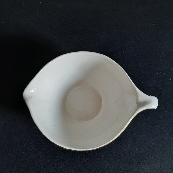 Gien porcelain gravy boat